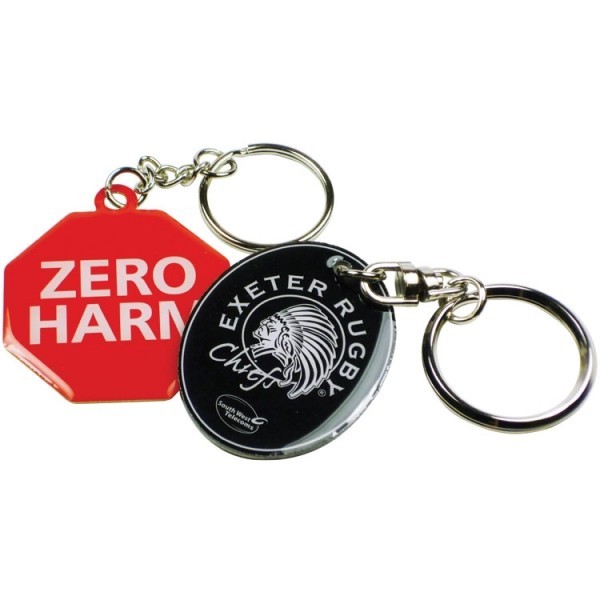 Promotional Aluminium Keyring 40mm