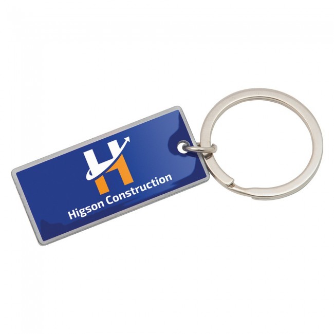 Promotional Bespoke Steel Keyrings 40mm