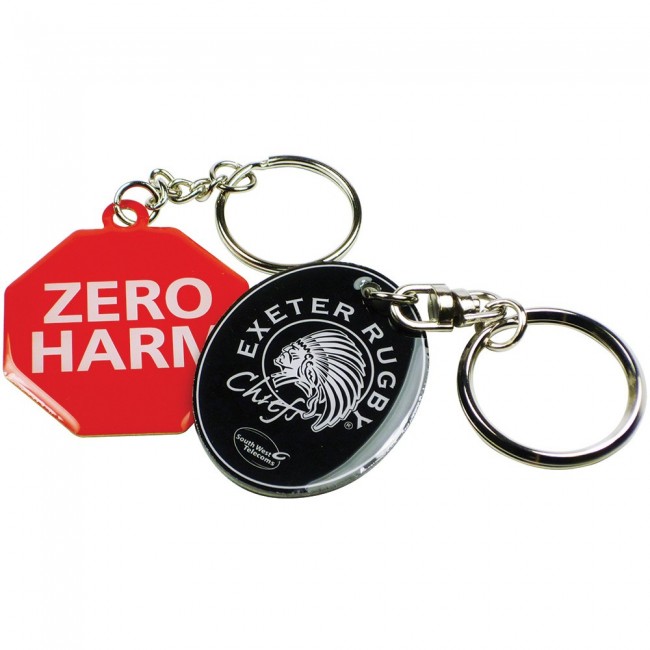 Promotional Aluminium Keyring 50mm