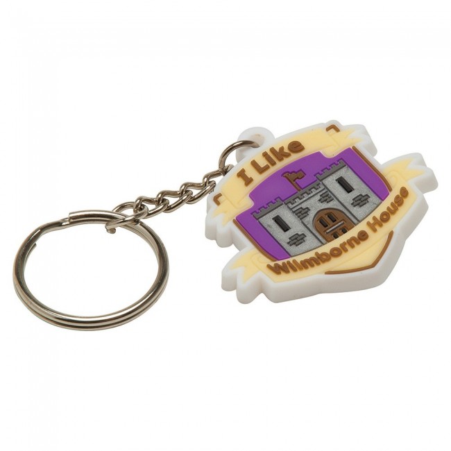 Promotional Soft PVC Bespoke Keyring 60mm