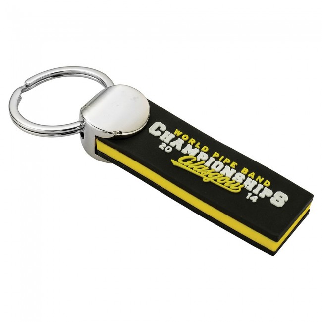 Promotional Soft PVC Sandwich Keyring