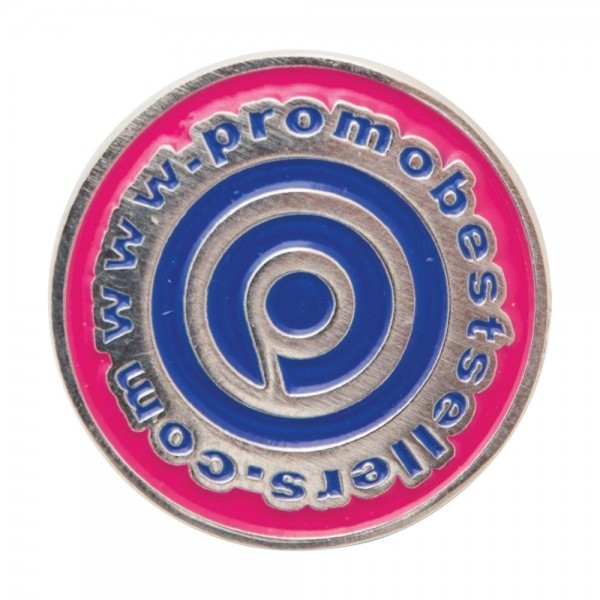 Promotional Stamped Iron Bespoke Soft Enamel Badge 20mm