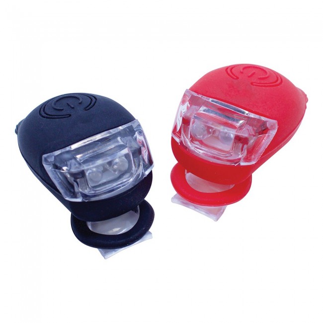 Promotional Deluxe LED Silicone Bicycle Lights