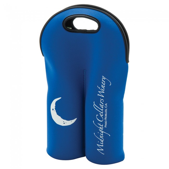 Promotional Neoprene Double Wine Bottle Cooler