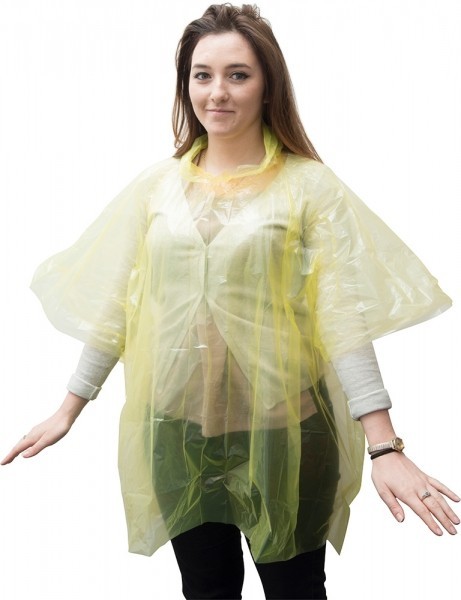 Promotional Disposable PE Poncho Child Size