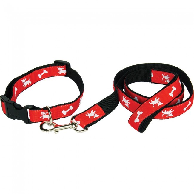 Promotional Woven Applique Dog Lead