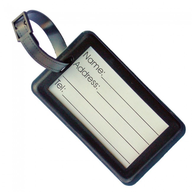 Promotional Medium Soft PVC Luggage Tag