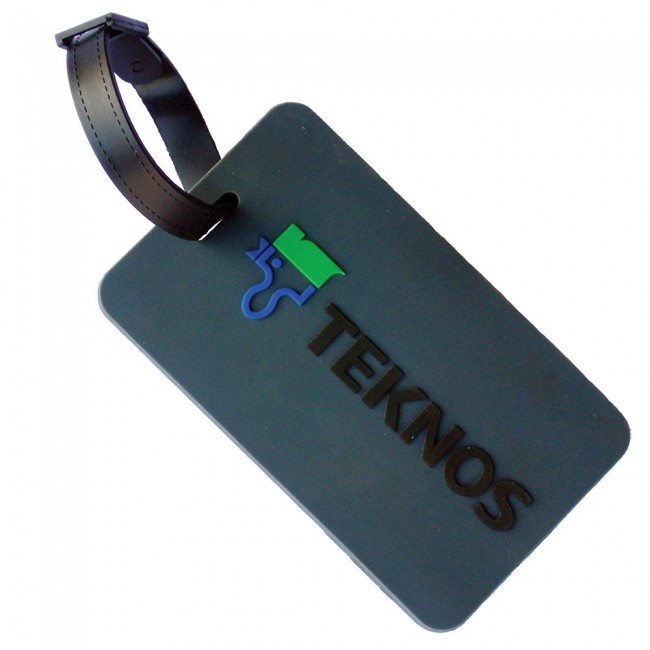 Promotional Large Soft PVC Luggage Tag