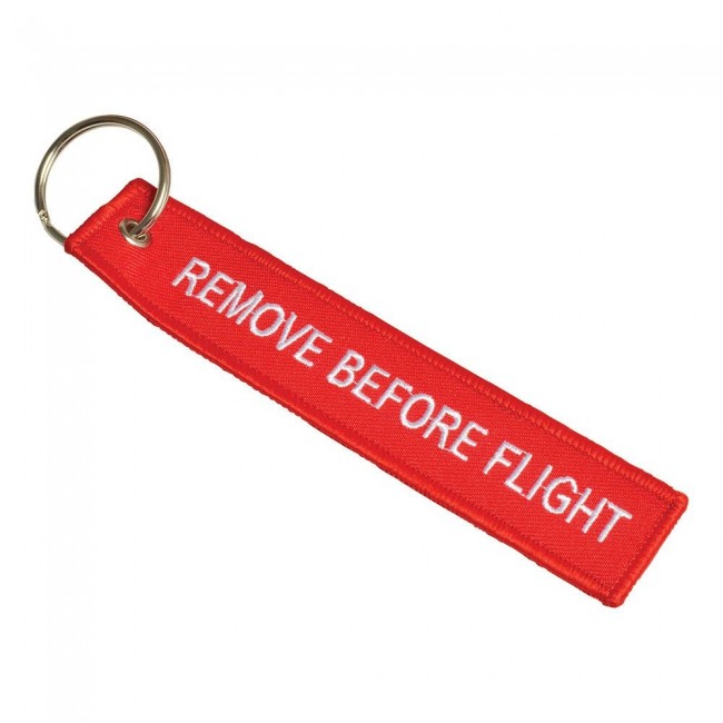 Promotional Embroidered Flight Tag