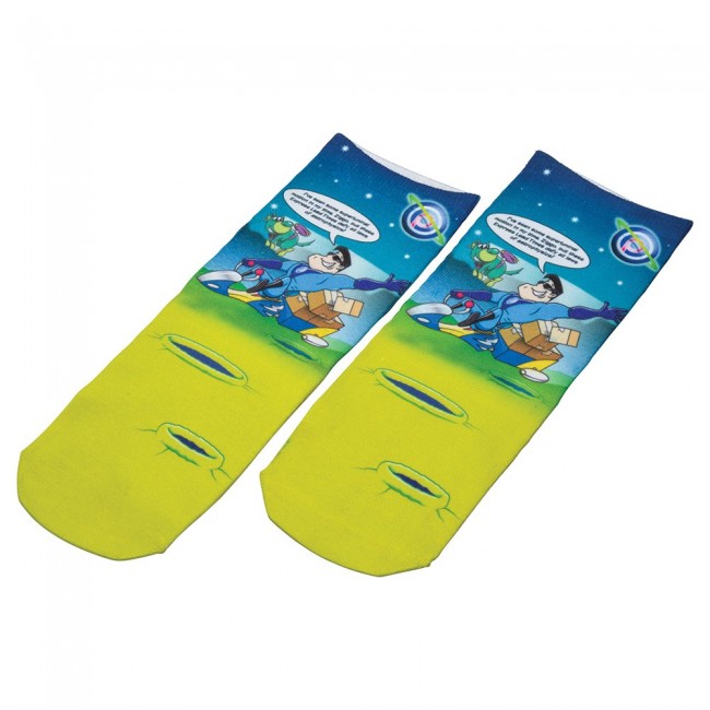 Promotional Full Colour Xpress Short Socks Child Size