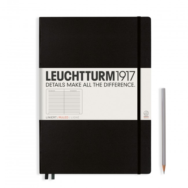 Promotional Leuchtturm Hardcover Master Classic A4+ Notebook - Image 1