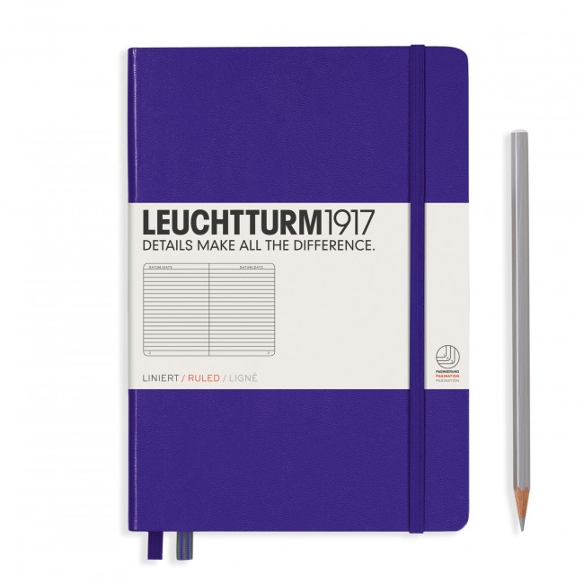 Promotional Leuchtturm Hardcover Medium A5 Notebook - Image 3