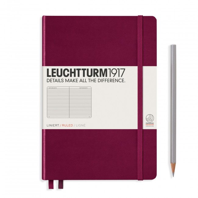 Promotional Leuchtturm Hardcover Medium A5 Notebook - Image 4