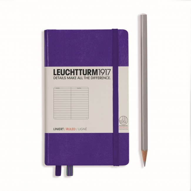 Promotional Leuchtturm Hardcover Pocket A6 Notebook - Image 2