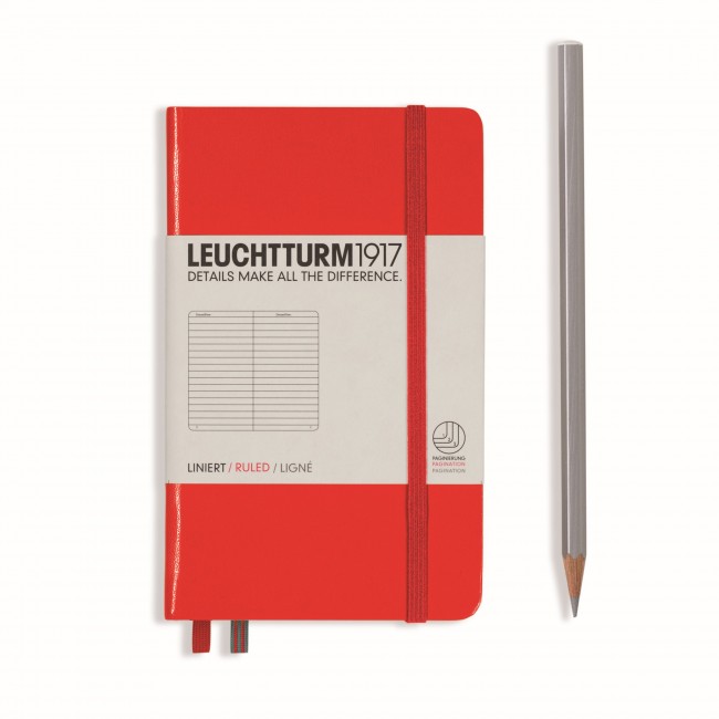 Promotional Leuchtturm Hardcover Pocket A6 Notebook - Image 3