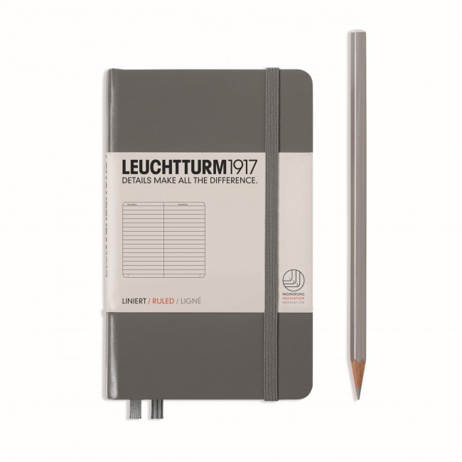 Promotional Leuchtturm Hardcover Pocket A6 Notebook - Image 5