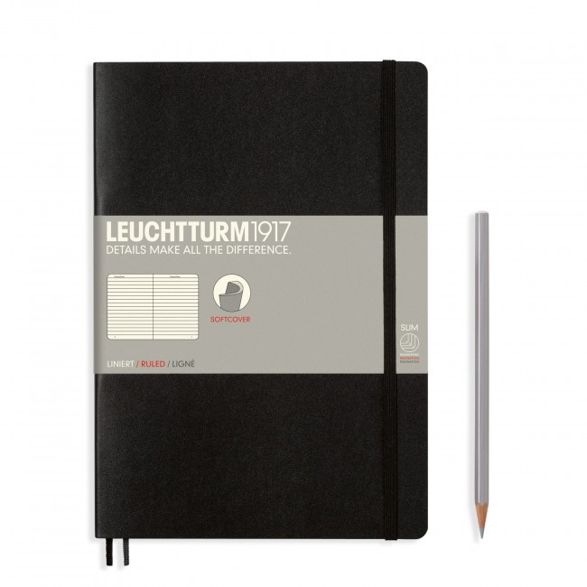 Promotional Leuchtturm Softcover Composition B5 Notebook - Image 5