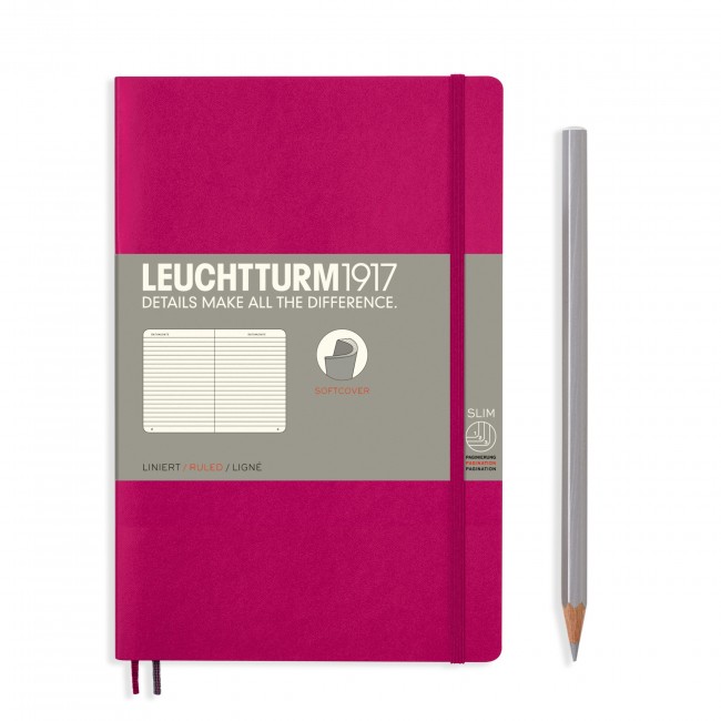 Promotional Leuchtturm Softcover Paperback B6+ Notebook - Image 3