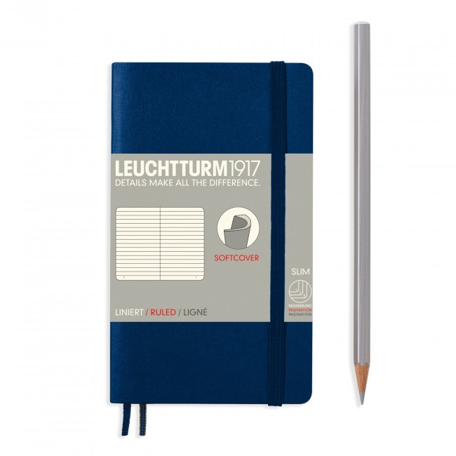 Promotional Leuchtturm Softcover Pocket A6 Notebook - Image 2