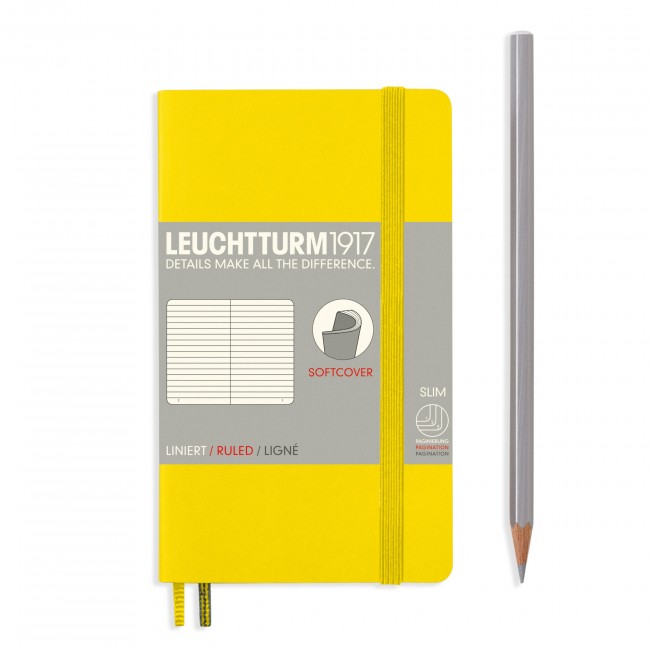 Promotional Leuchtturm Softcover Pocket A6 Notebook - Image 3