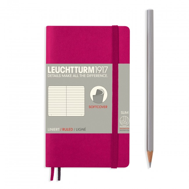 Promotional Leuchtturm Softcover Pocket A6 Notebook - Image 6