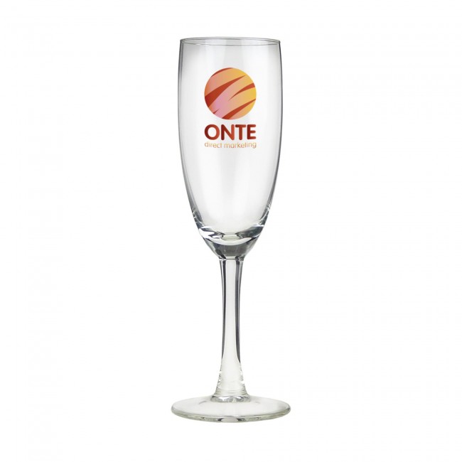 Promotional Claret Champagne glass