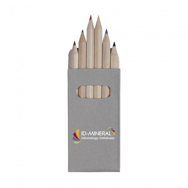 Promotional SixColour coloured pencils