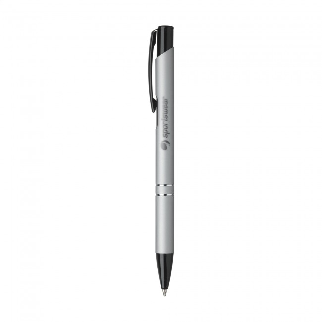 Promotional Ebony Rubberised pen