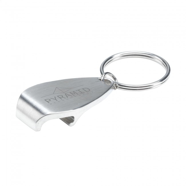 Promotional Carrera keyring/bottle opener