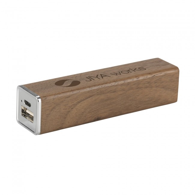 Promotional Powerbank 2000 Wood charger