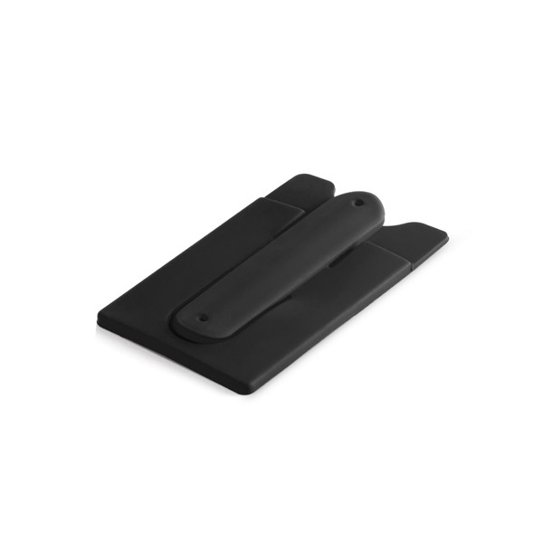 Promotional Carver Silicone Smartphone Card Holder