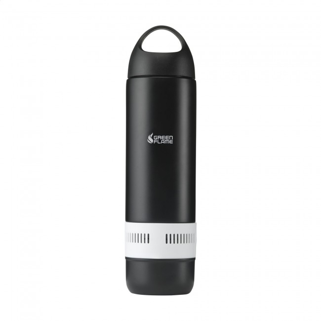 Promotional BottleBeatz Stainless Steel 2-in-1 thermosflask speaker