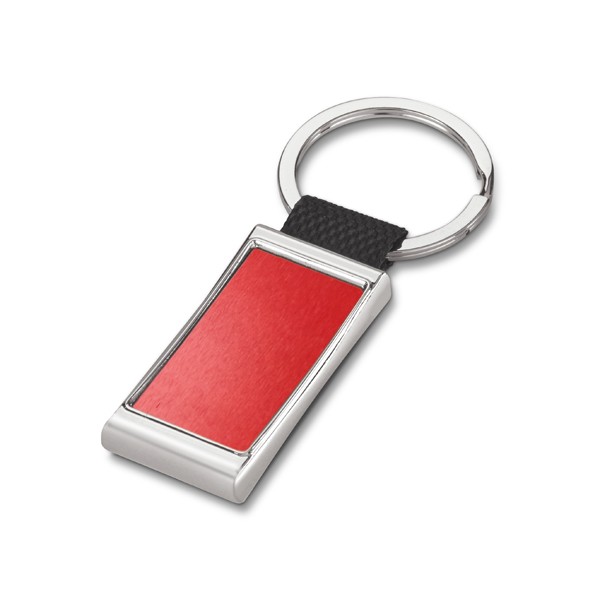 Promotional Metal & Webbing Keyring