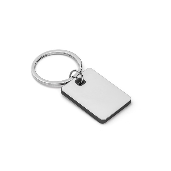 Promotional Metal And ABS Keyring