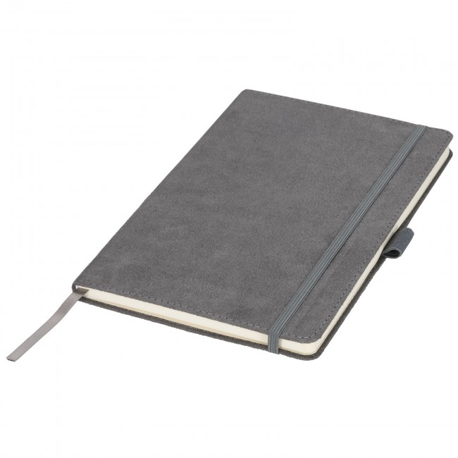 Promotional A5 Suede Notebook - Image 1