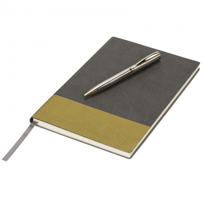 Promotional Midas gift set with notebook and pen - Image 1