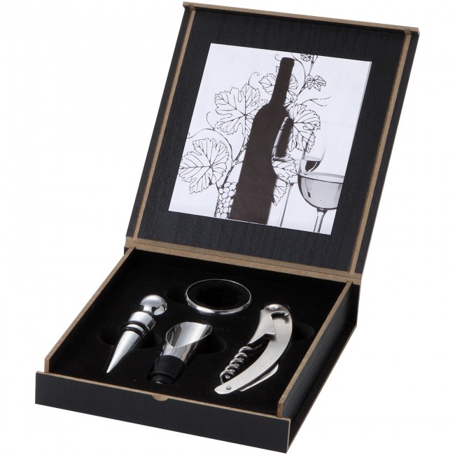 Promotional Belgio 4-piece wine set