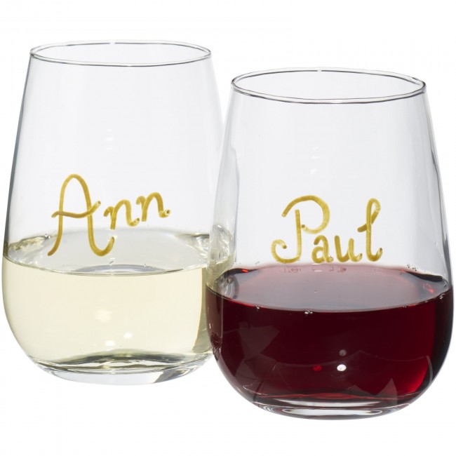 Promotional Barola wine glass writing set