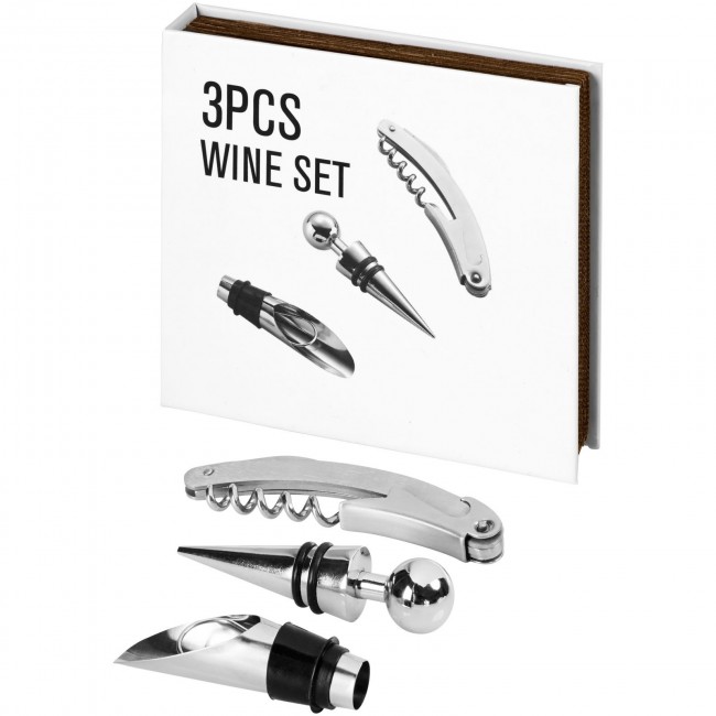 Promotional Nantes 3-piece wine set