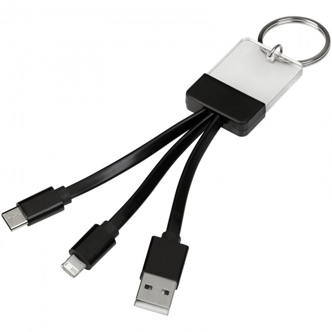 Promotional Dazzle 3-in-1 charging cable - Image 2