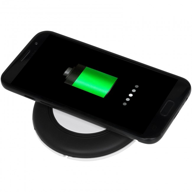 Promotional Nebula wireless charging pad with 2-in-1 cable - Image 4