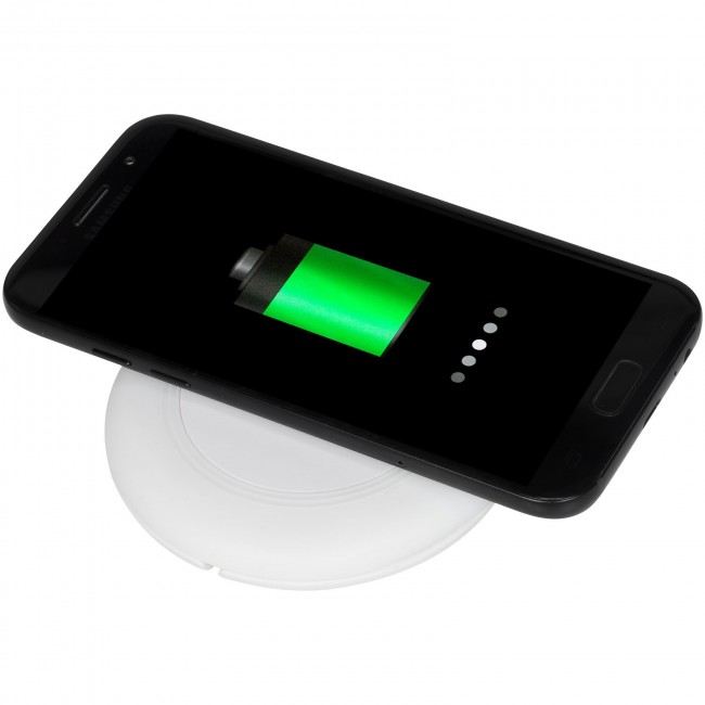 Promotional Nebula wireless charging pad with 2-in-1 cable - Image 3