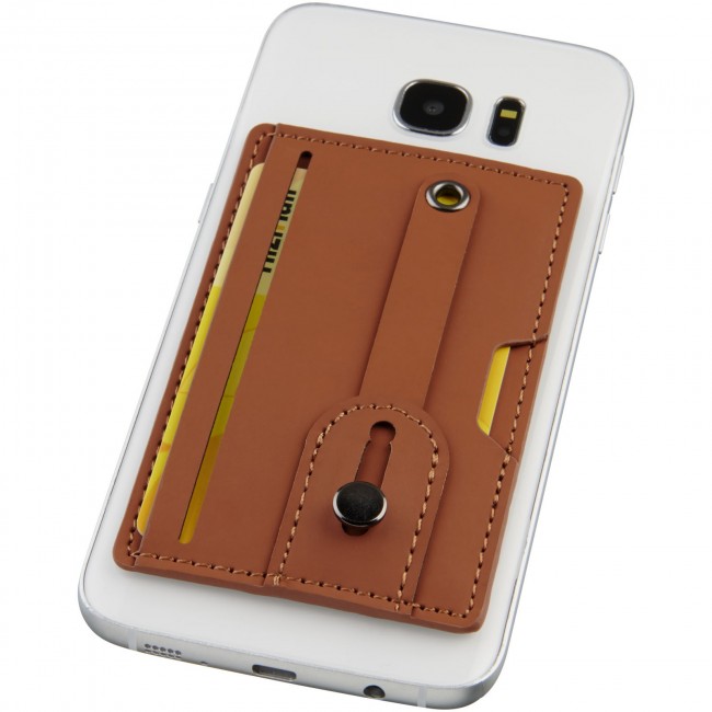 Promotional Prime RFID phone wallet with strap - Image 2