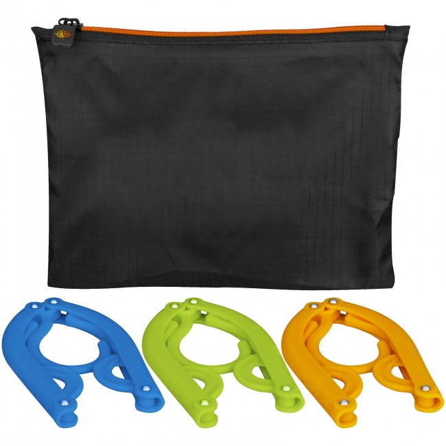 Promotional Dover 3-piece foldable hanger set