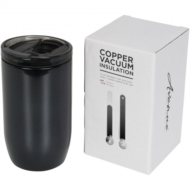 Promotional Lagom 380 ml copper vacuum insulated tumbler - Image 1