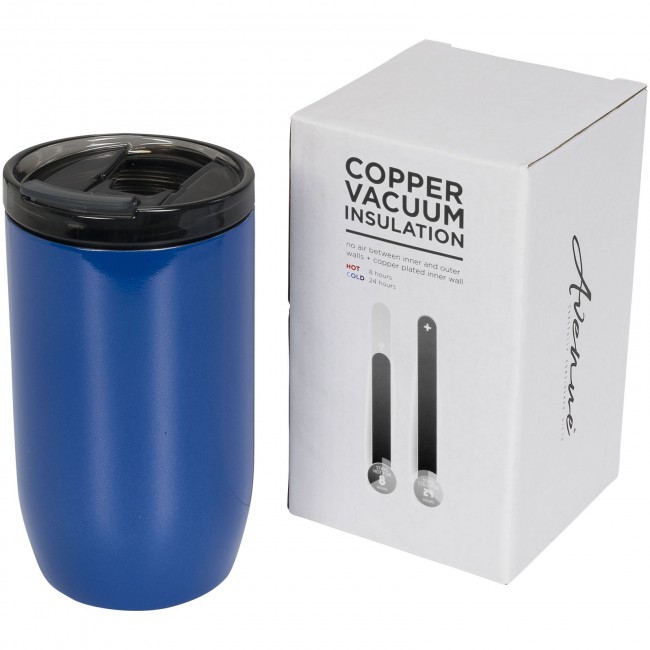 Promotional Lagom 380 ml copper vacuum insulated tumbler - Image 4