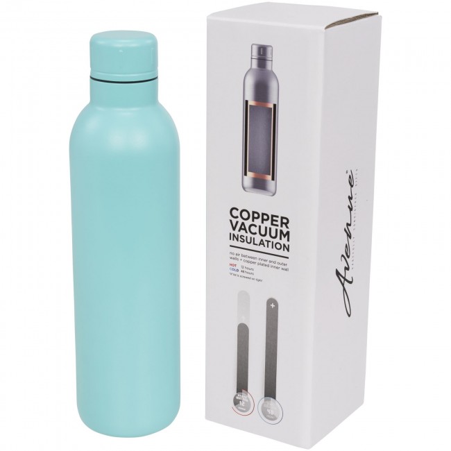 Promotional Thor 510 ml copper vacuum insulated sport bottle - Image 1