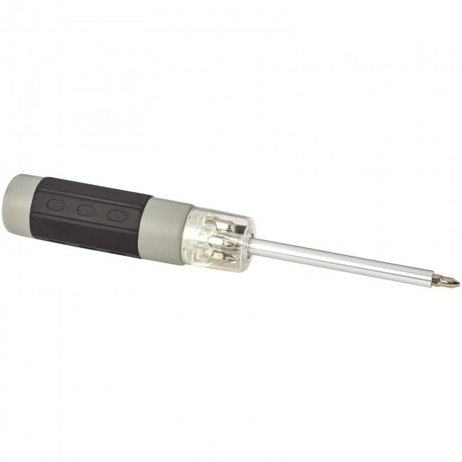 Promotional Fritz all-in-one screwdriver with LED flashlight