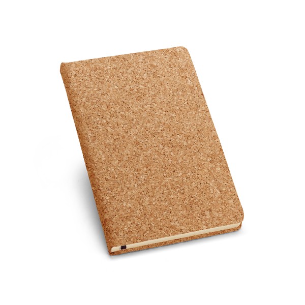 Promotional Adams A5 Cork Notebook With Plain Sheets