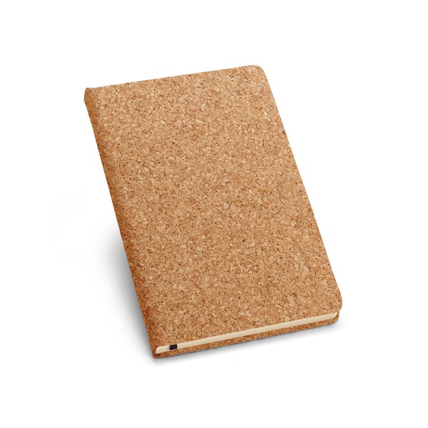 Promotional Adams A6 Cork Notebook With Plain Sheets